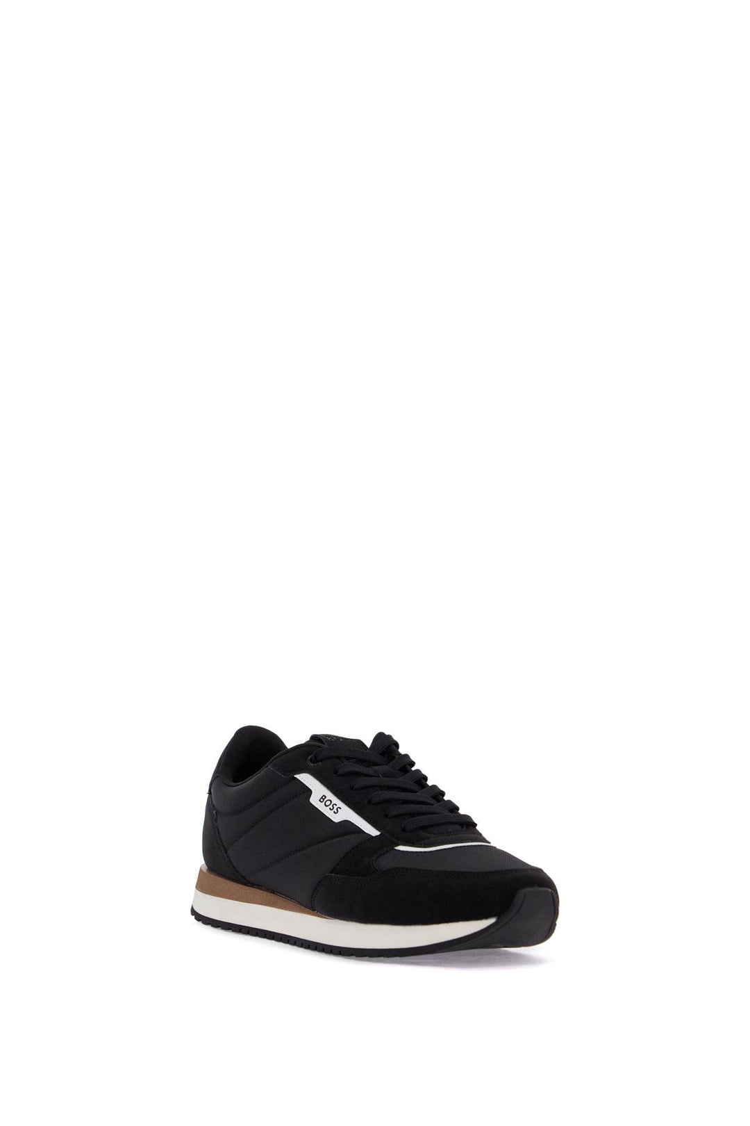 Sneakers Casual Kai Runn Nupny Nere In Suede E Tessuto Tecnico