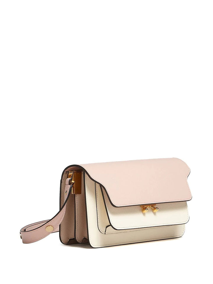 Borsa a spalla Trunk color-block