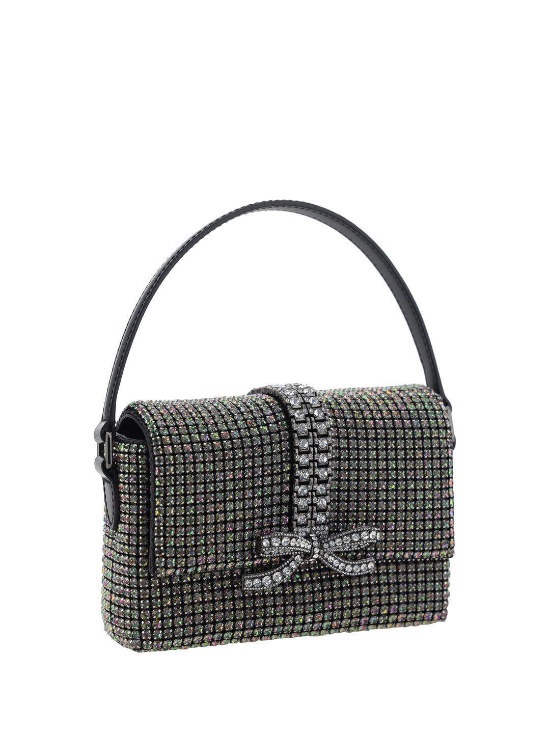 Borsa a Mano Baguette Strass