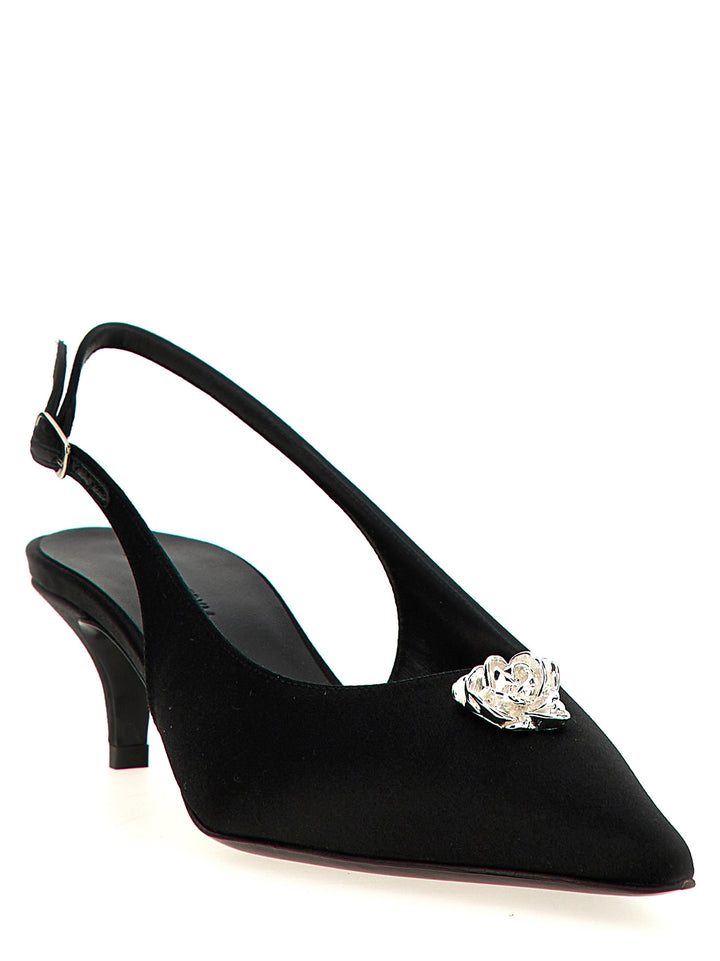 Rosetta Slingback Decollete Nero