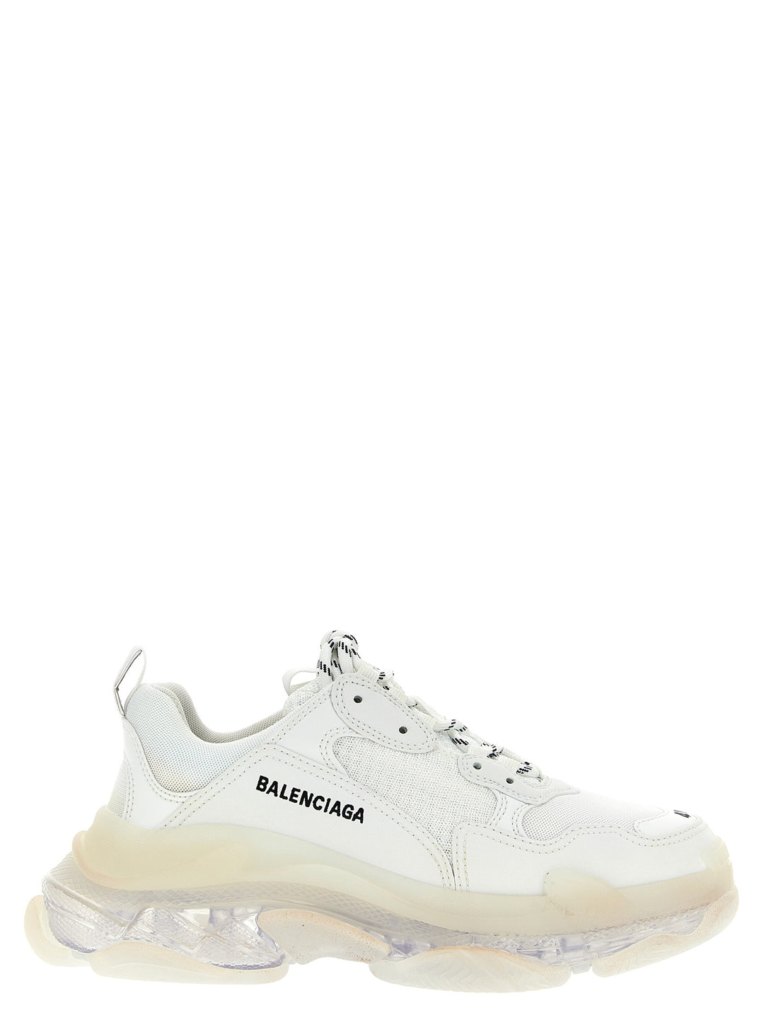 Triple S Clear Sole Sneakers Bianco