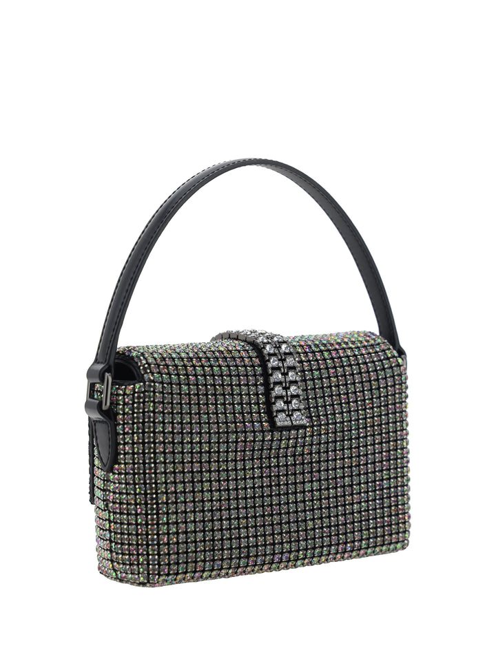 Borsa a Mano Baguette Strass