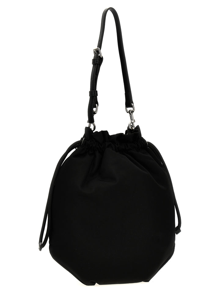 Drawstring Pouch Borse A Mano Nero