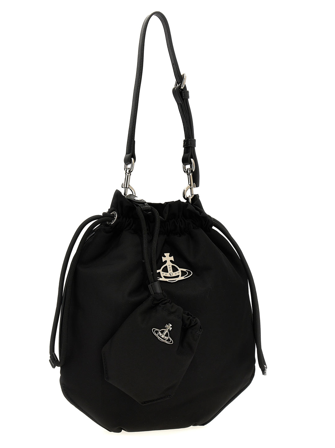 Drawstring Pouch Borse A Mano Nero