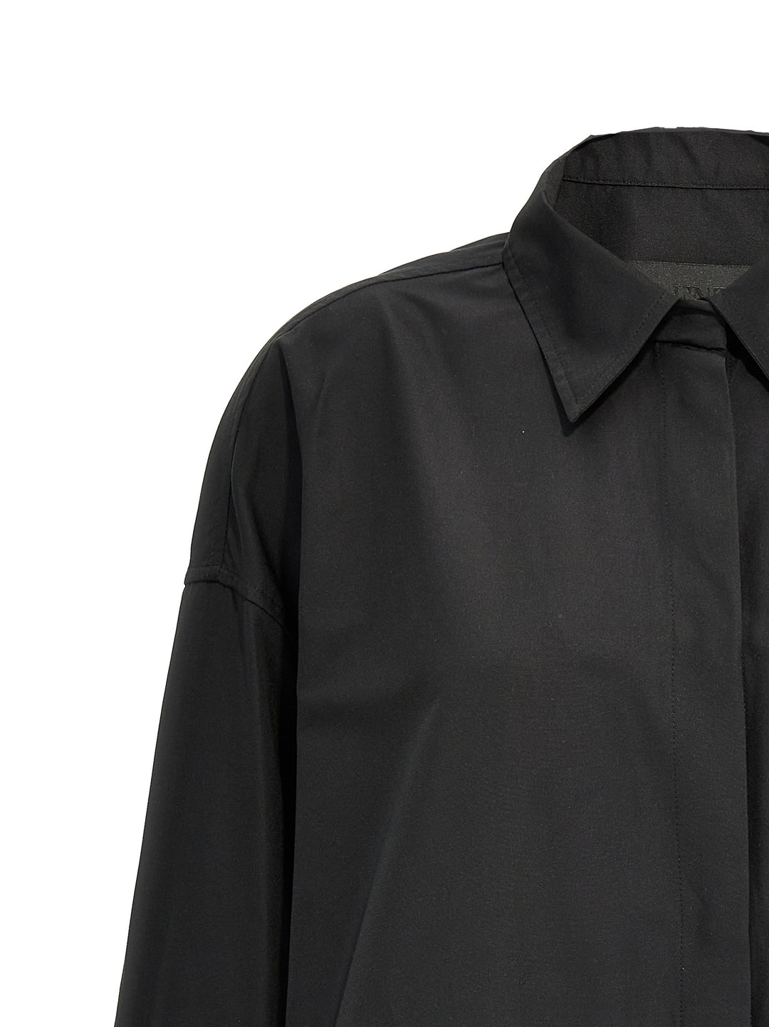 Valentino Micro Faille Overshirt Giacche Nero