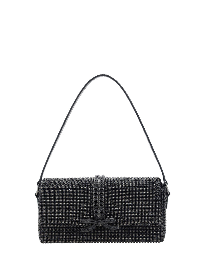 Borsa a Spalla Baguette Strass