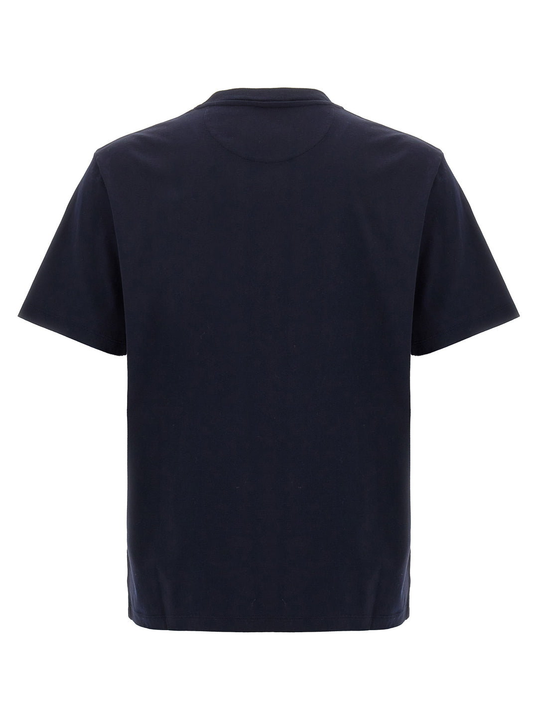 Valentino Logo Print T Shirt Blu