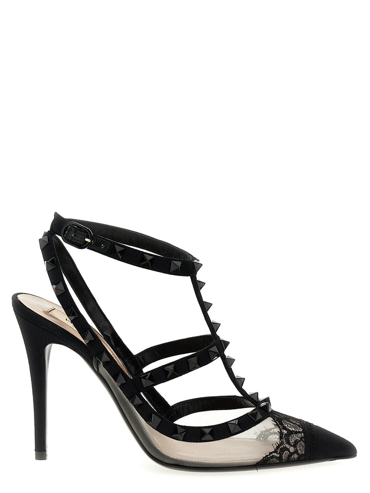 Rockstud Decollete Nero