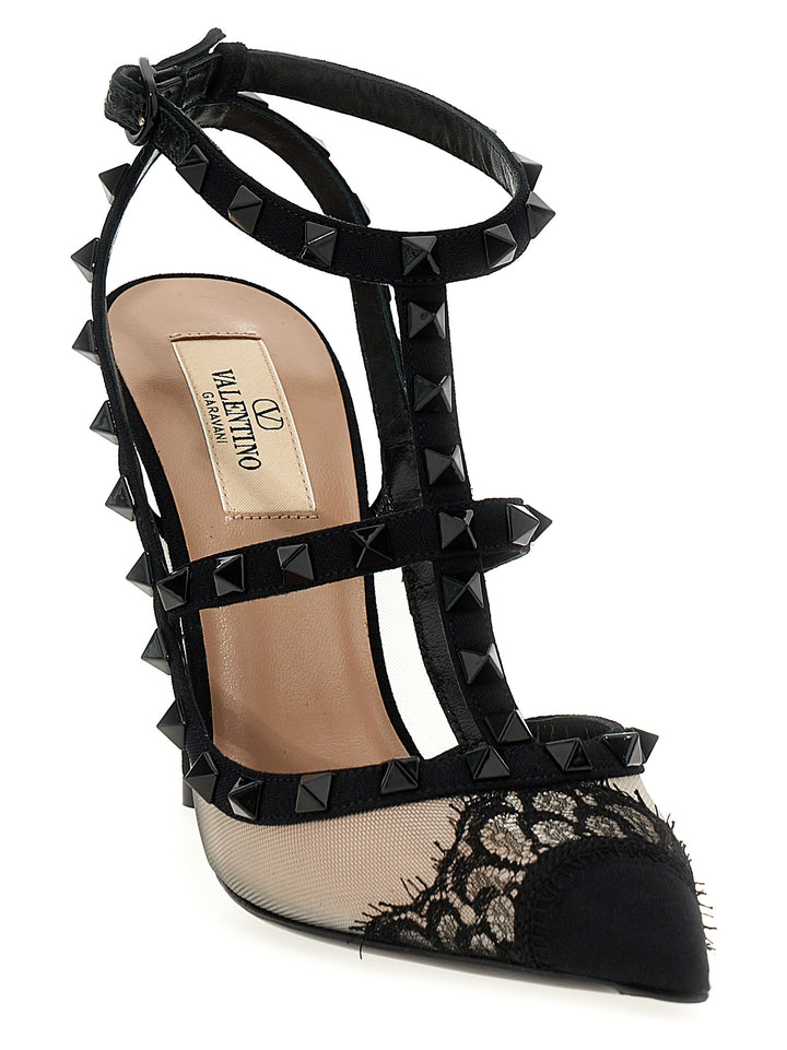 Rockstud Decollete Nero