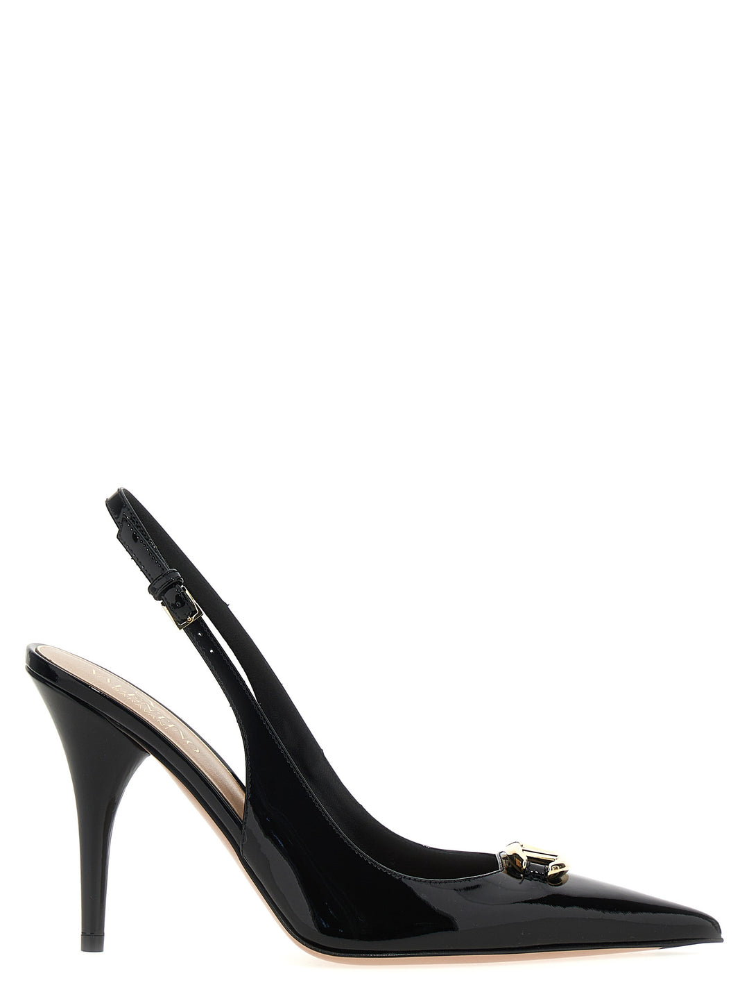 Valentino Garavani Slingbacks Decollete Nero