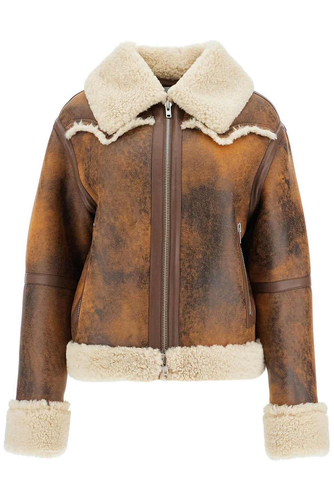 Giacca Lessie In Finto Shearling