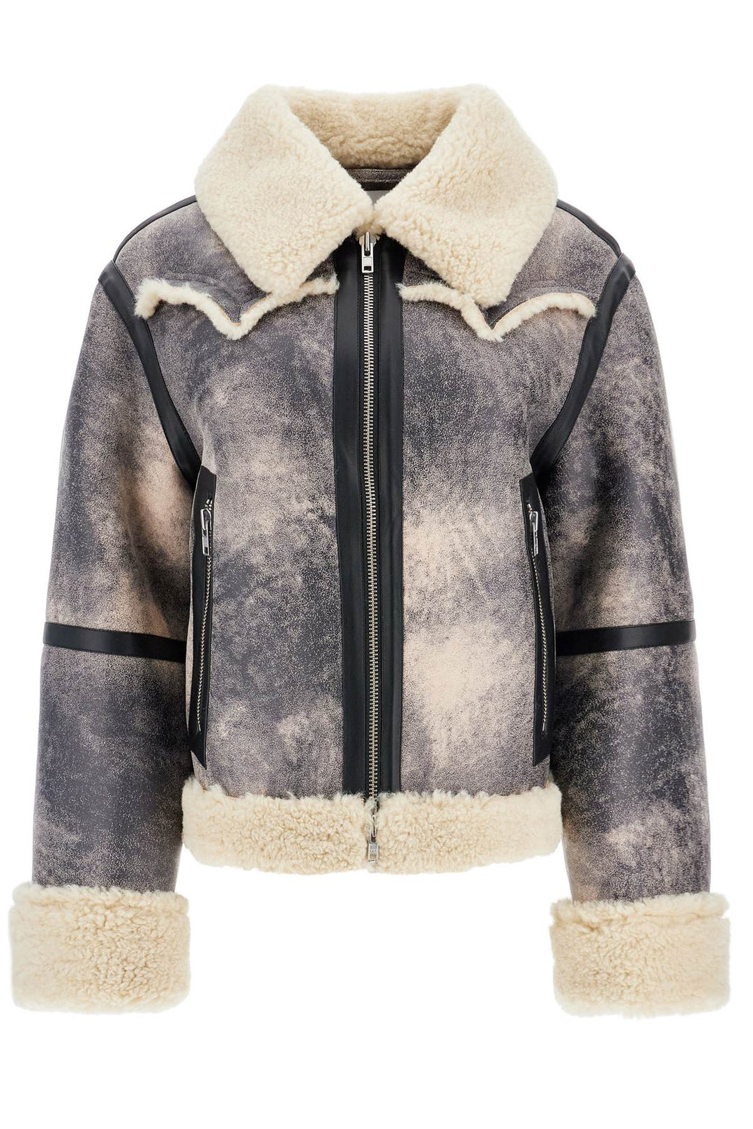 Giacca Lessie In Finto Shearling