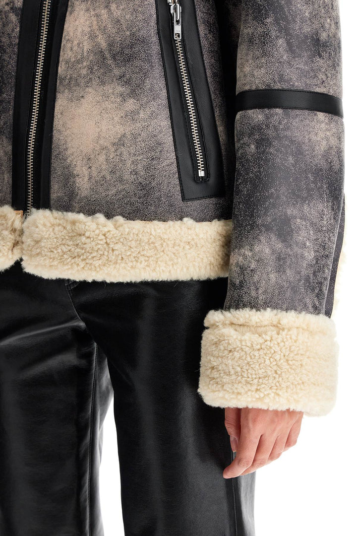 Giacca Lessie In Finto Shearling