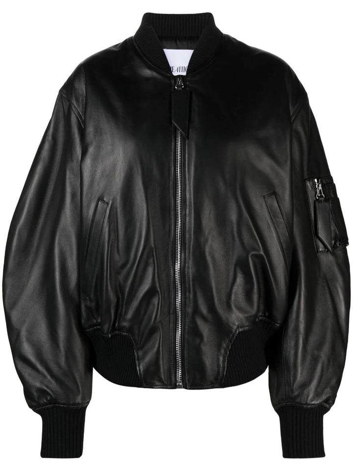 Bomber in pelle