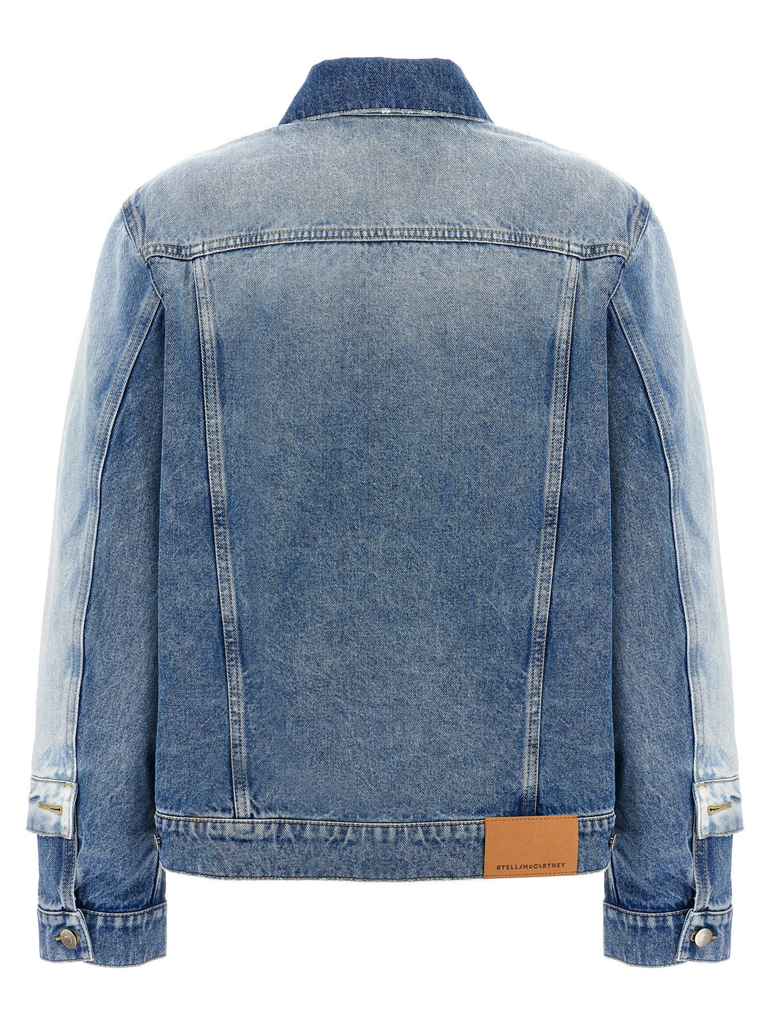 Layered Denim Jacket Giacche Celeste