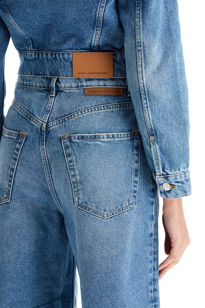 Jeans Cropped Effetto Distressed