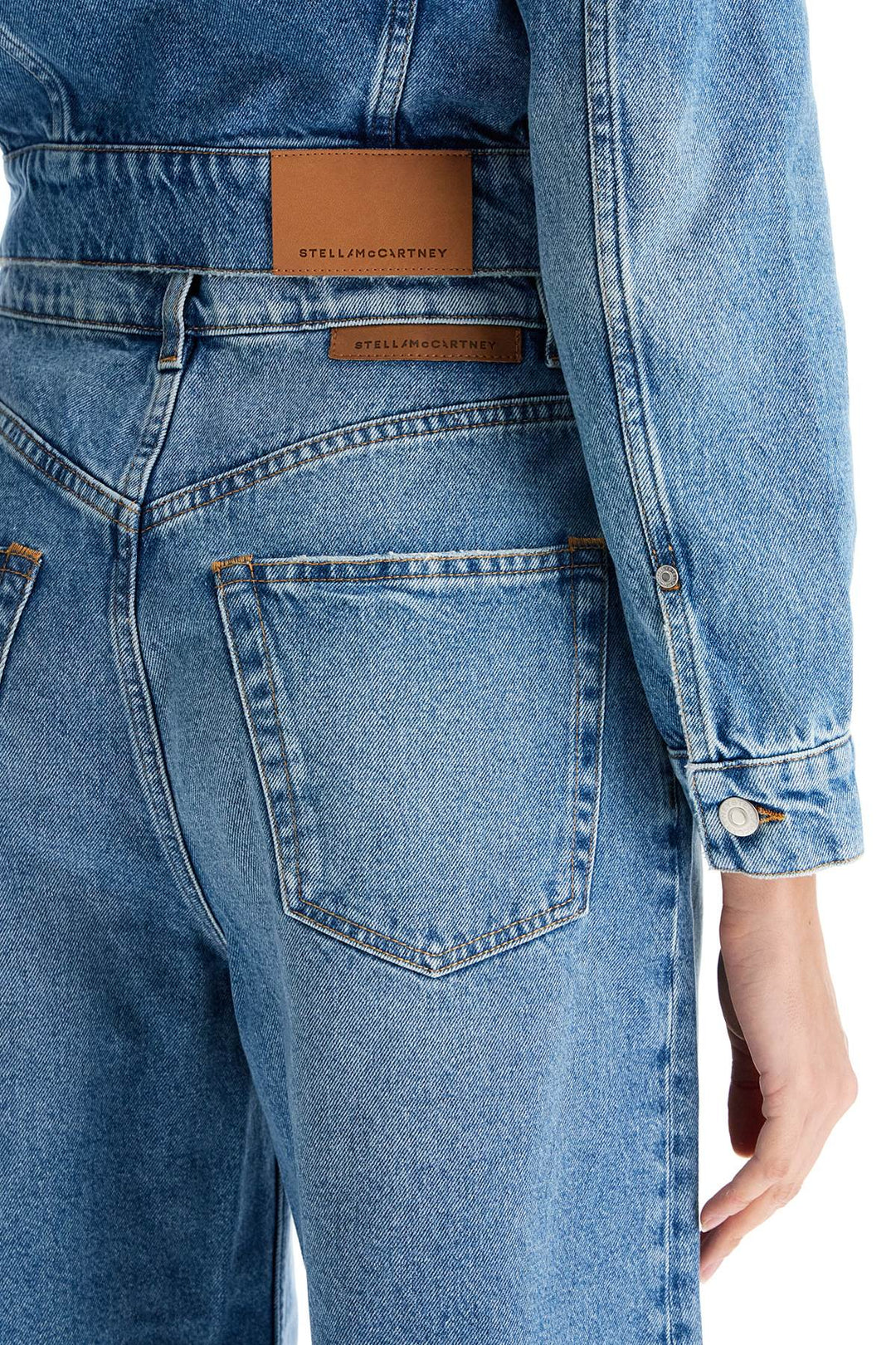 Giacca Cropped In Denim