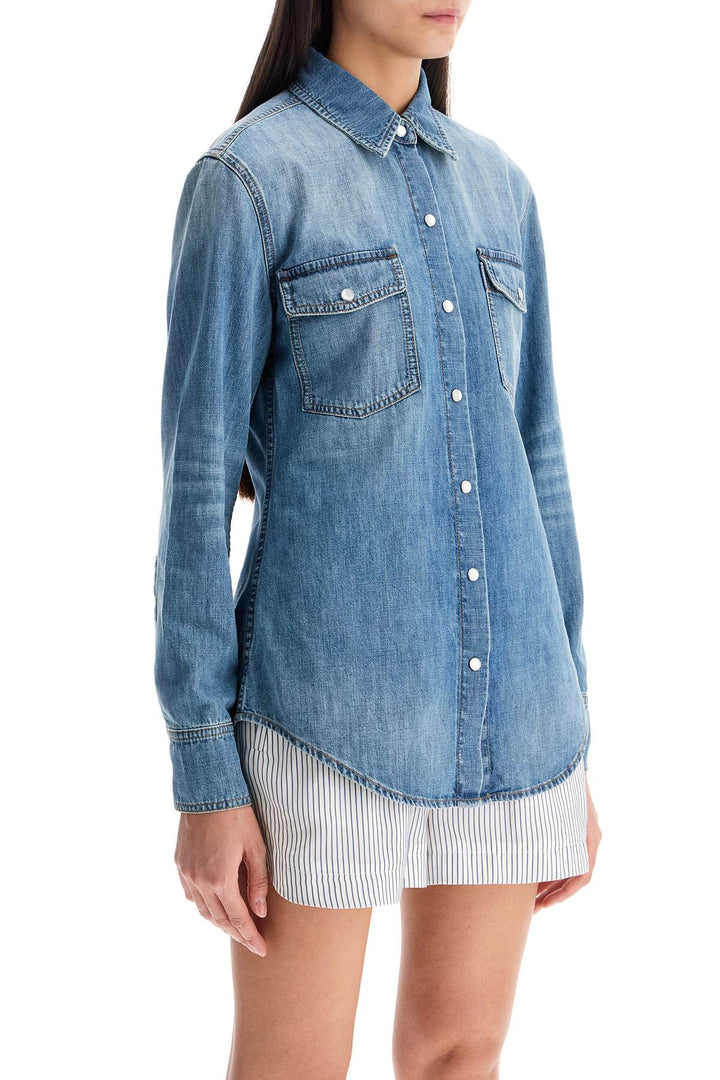 Camicia In Denim Vintage Wash