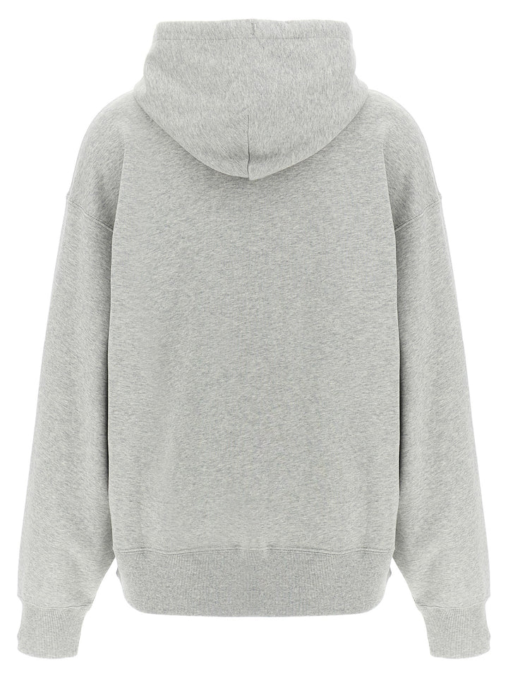 Logo Hoodie Felpe Grigio