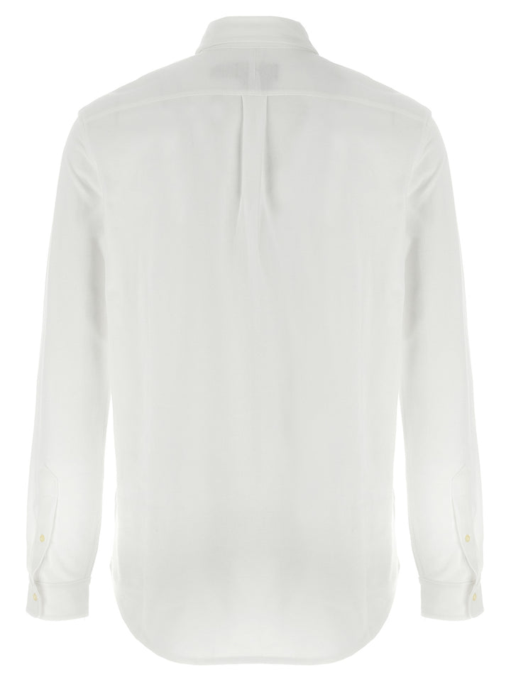 Piqué Shirt Camicie Bianco