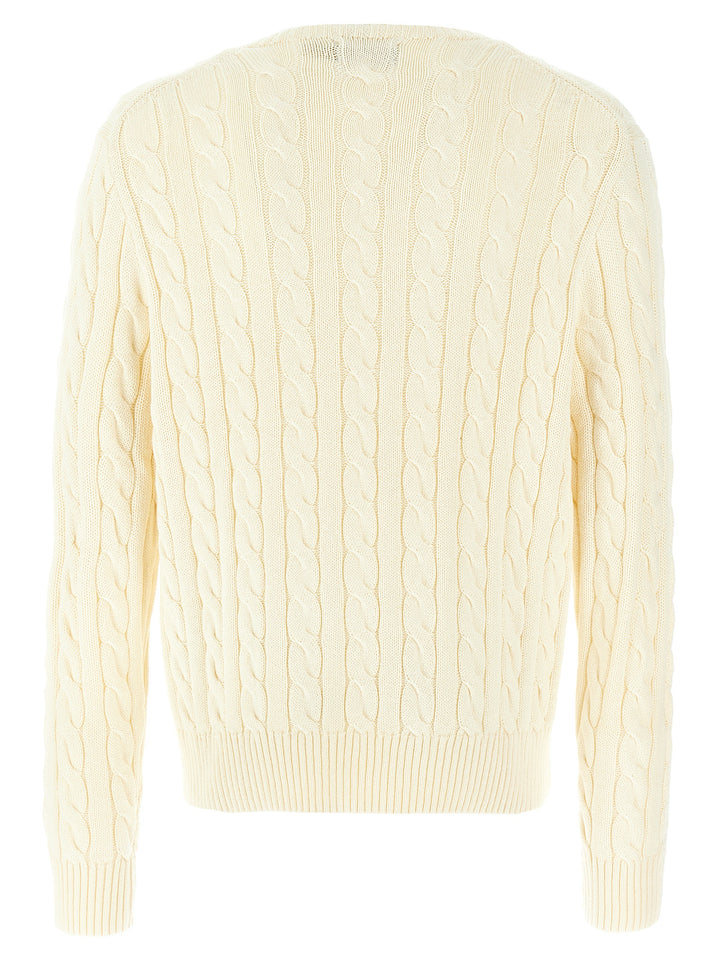 Braided Sweater Maglioni Beige