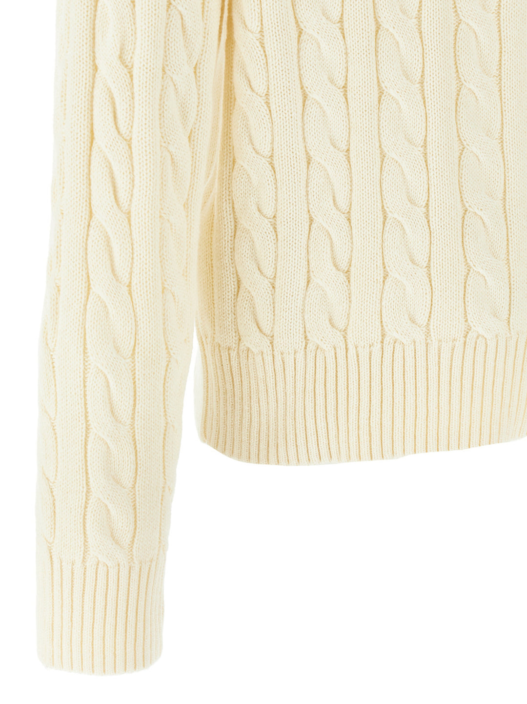 Braided Sweater Maglioni Beige