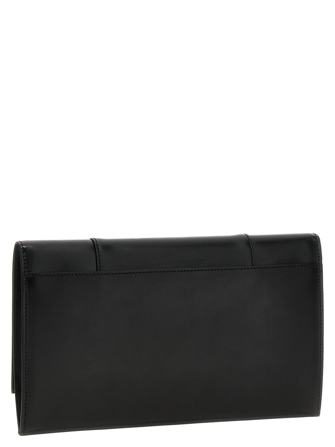 Hourglass Clutch Nero