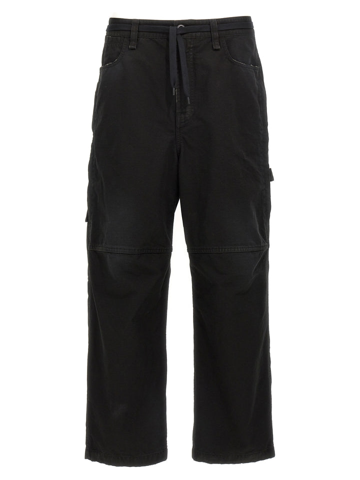 Cropped Skater Pantaloni Nero