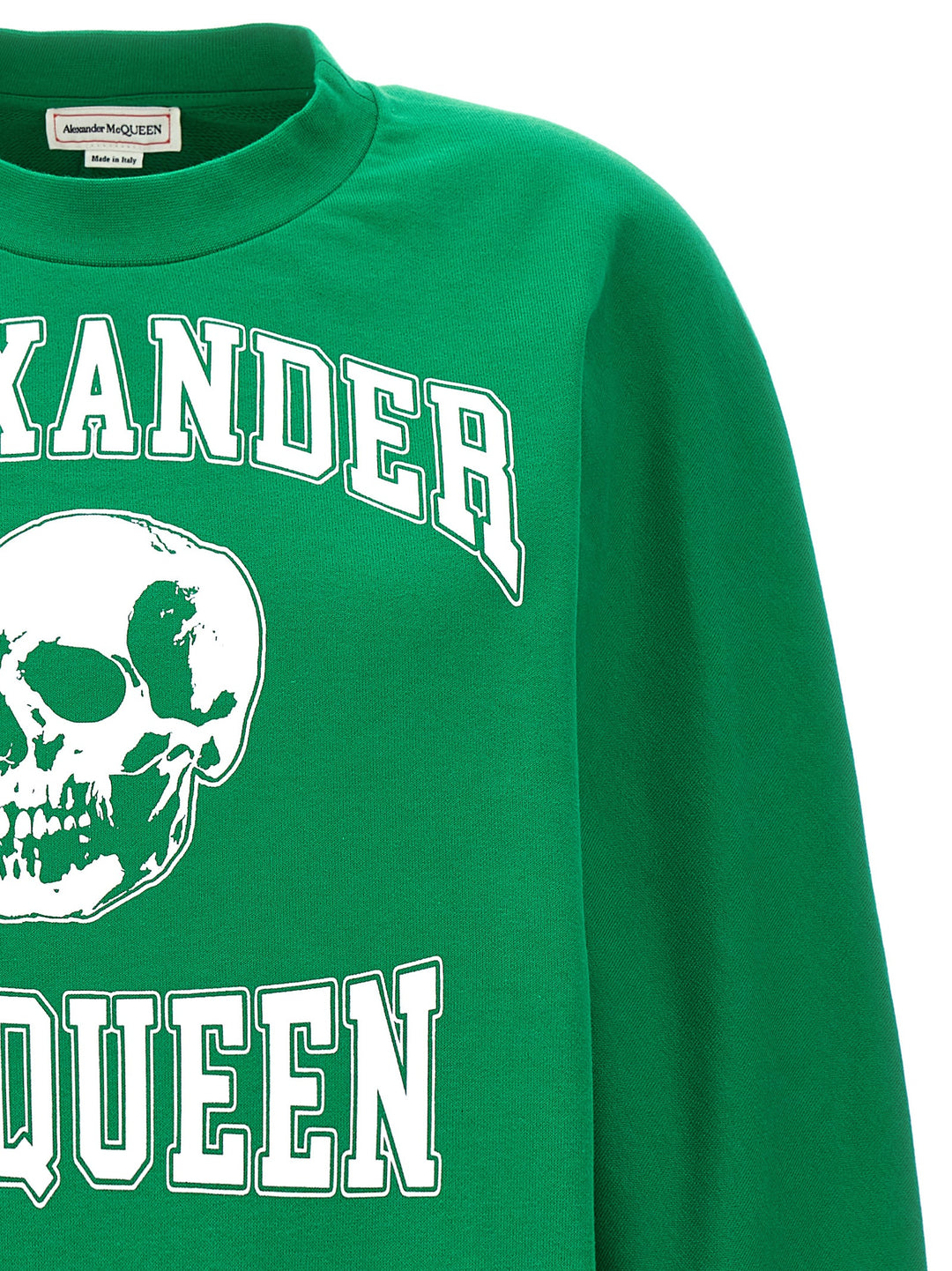 Varsity Skull Felpe Verde