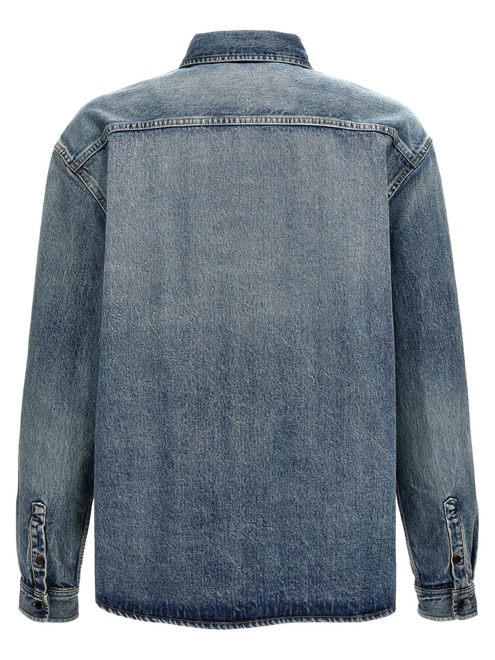 Denim Shirt Camicie Blu