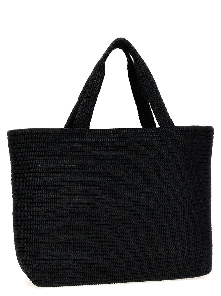 Rafia Tote Nero