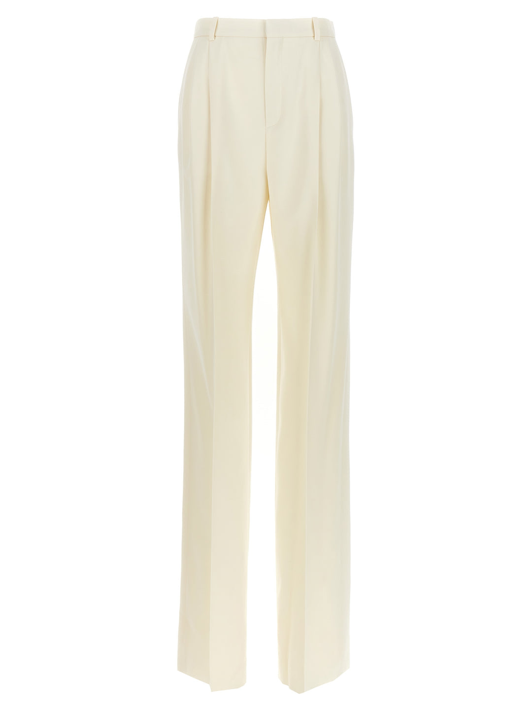 Gabardine Trousers Pantaloni Bianco