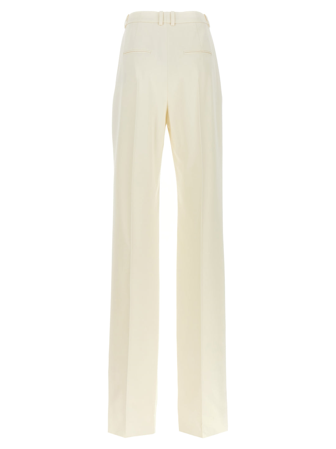 Gabardine Trousers Pantaloni Bianco