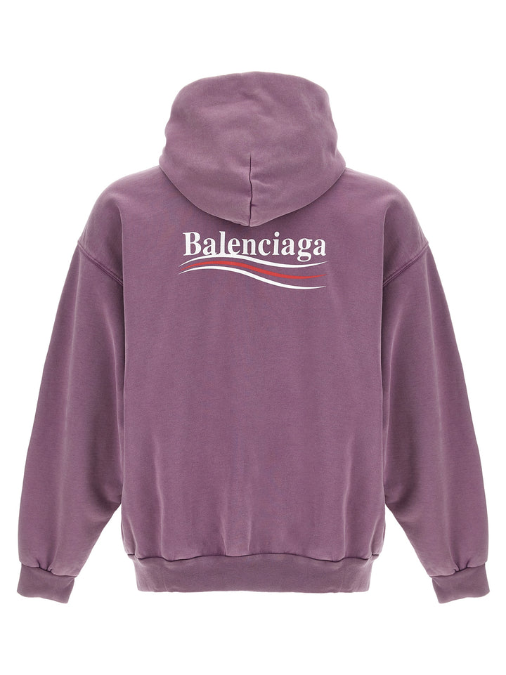 Logo Hoodie Felpe Viola