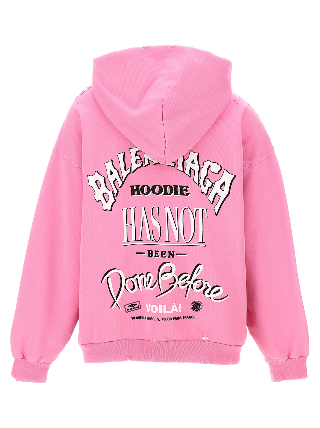 Printed Hoodie Felpe Rosa