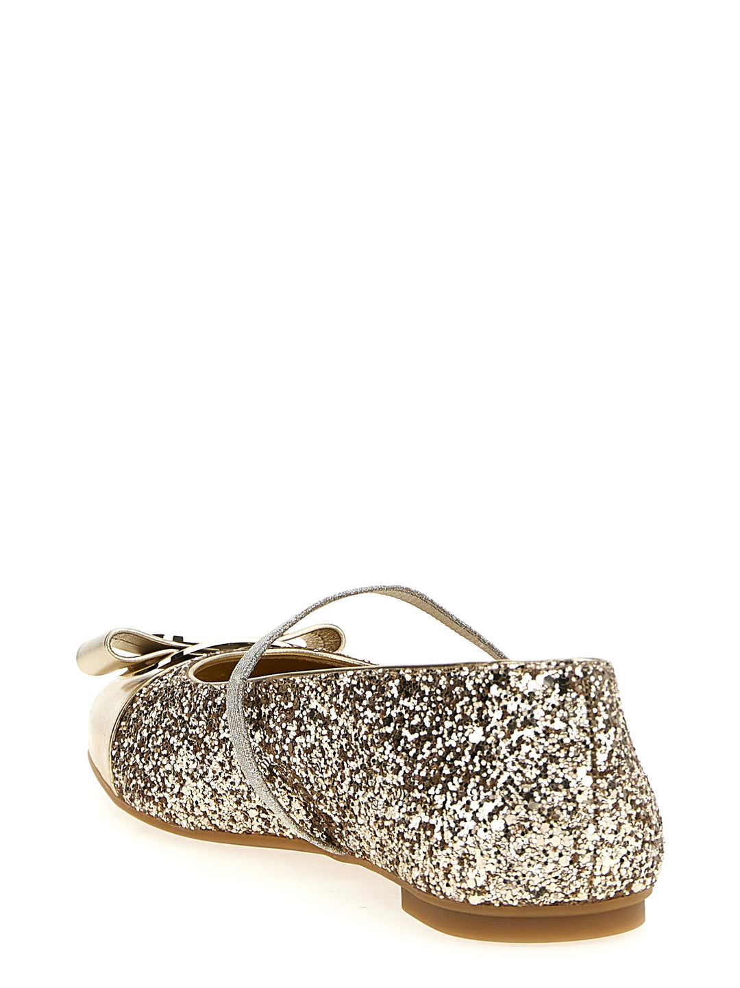 Zina Toe Flat Shoes Oro