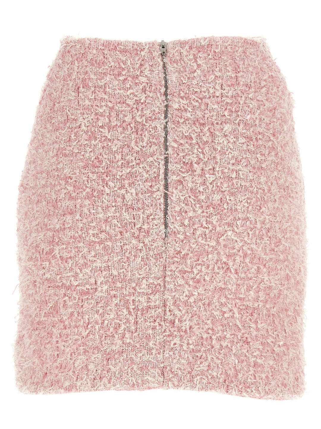 Tweed Skirt Gonne Rosa
