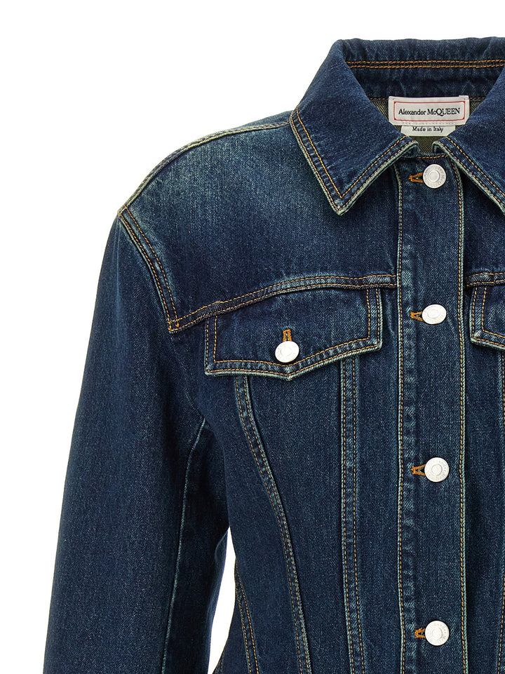 Denim Jacket Giacche Blu