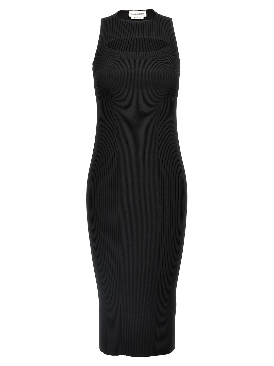 Ribbed Knit Dress Abiti Nero