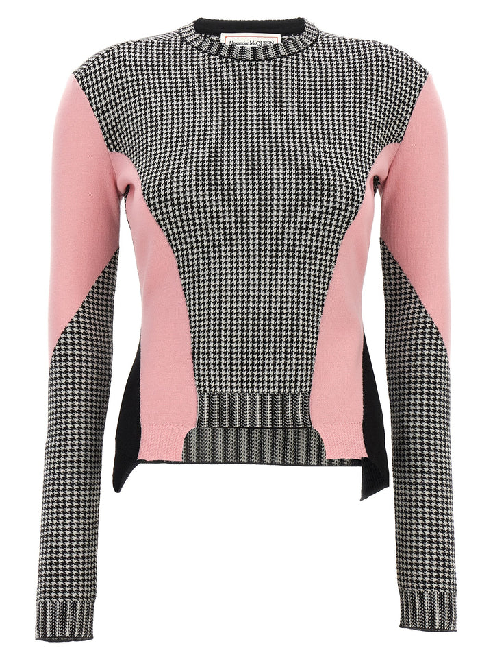 Houndstooth Sweater Maglioni Multicolor