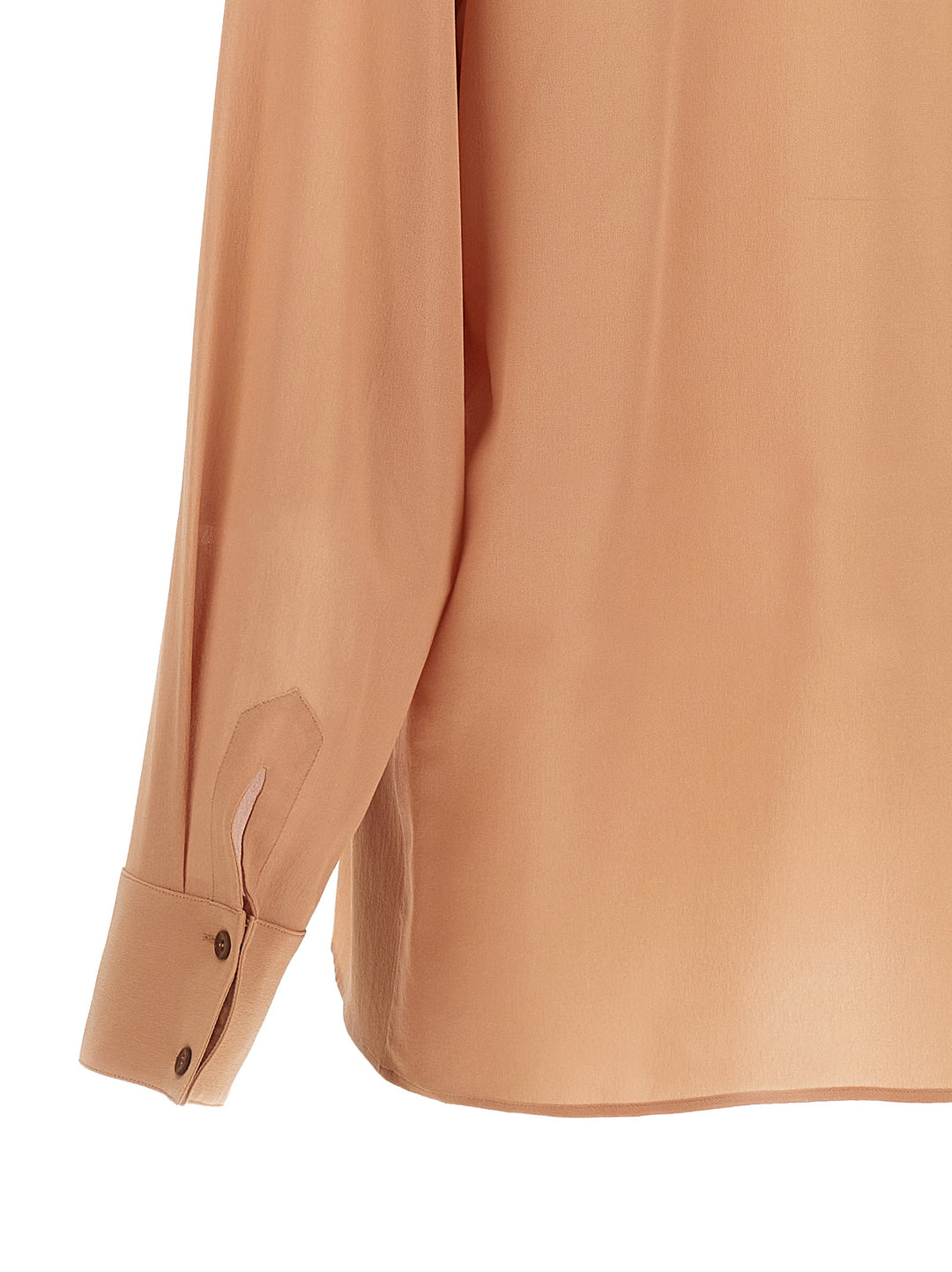 Crepe Muslin Shirt Camicie Beige