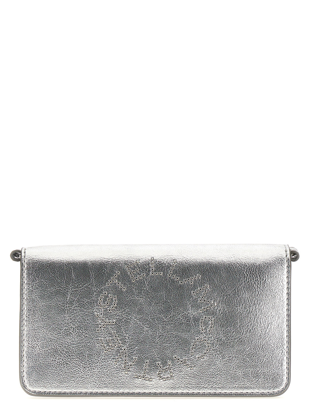 Logo Shoulder Strap Borse A Tracolla Silver