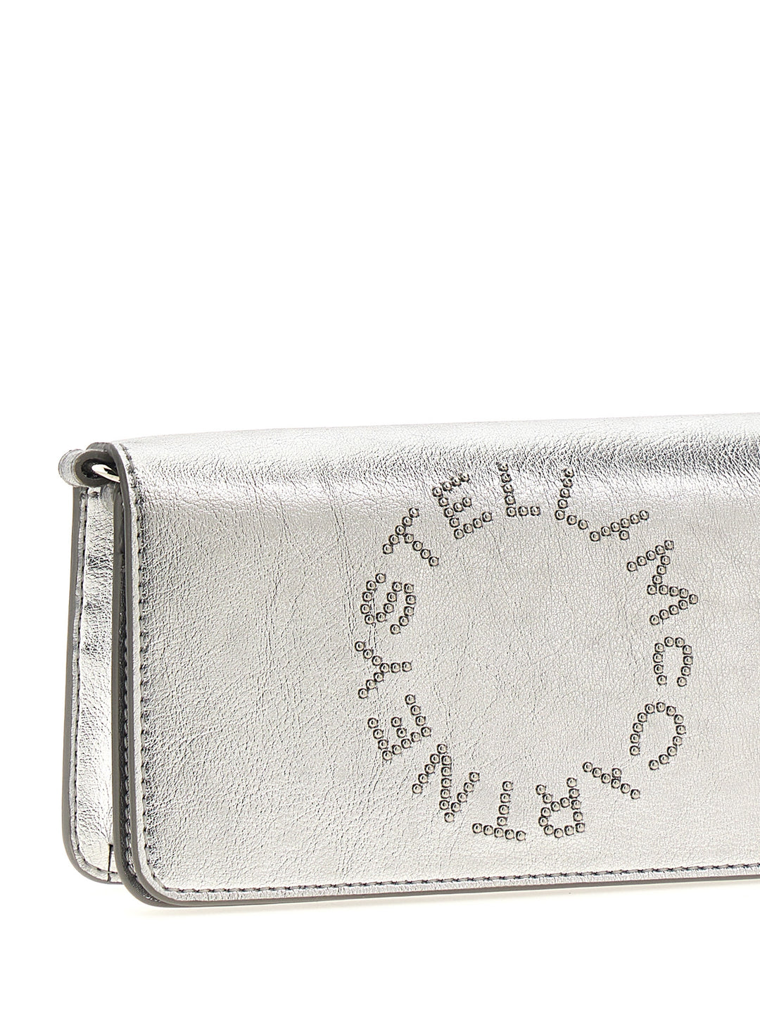 Logo Shoulder Strap Borse A Tracolla Silver