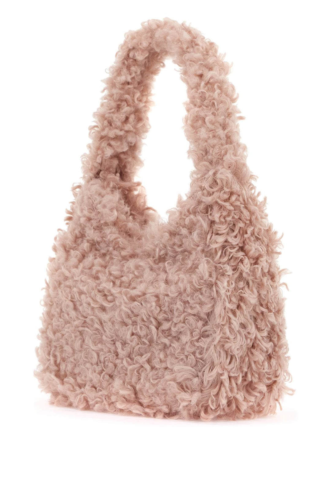 Borsa Tote Hobo Piccola In Morbido Teddy