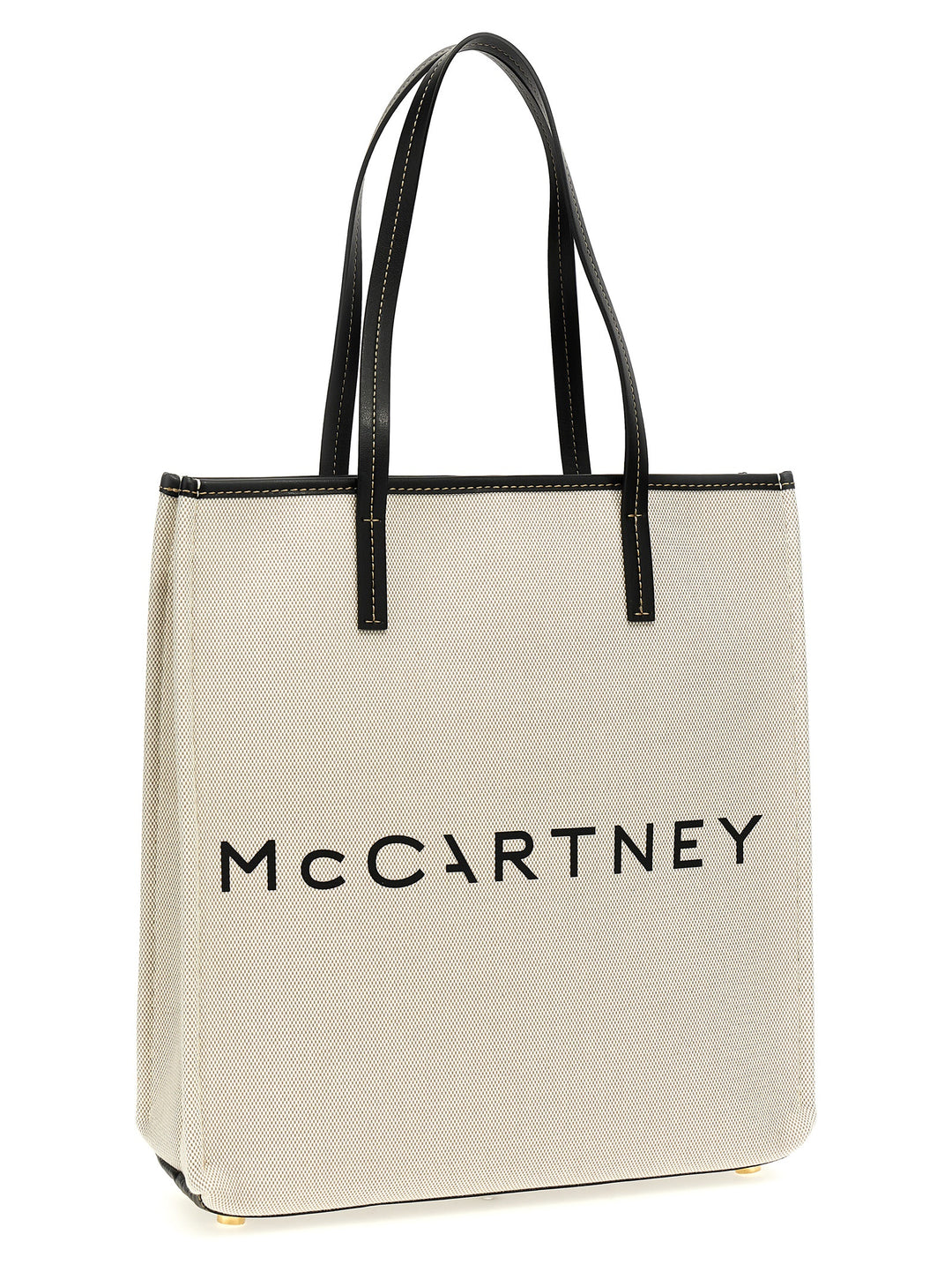 Logo Shopping Bag Tote Beige