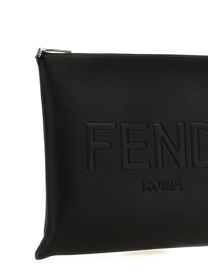 After Fendi Roma Borse A Spalla Nero