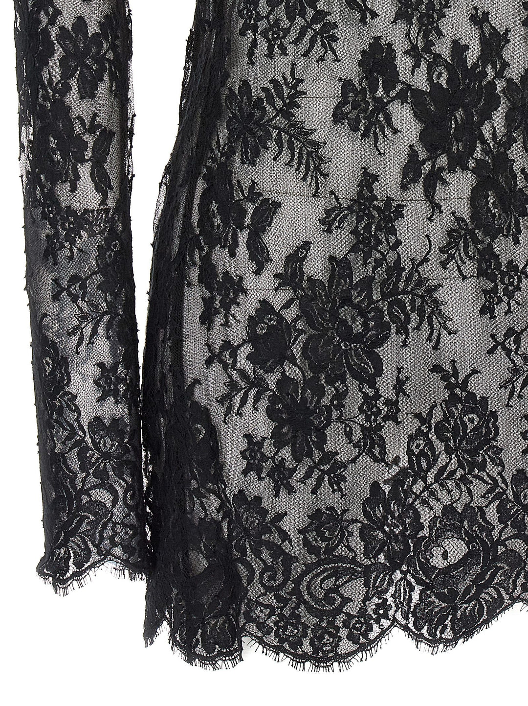 Chantilly Lace Dress Abiti Nero