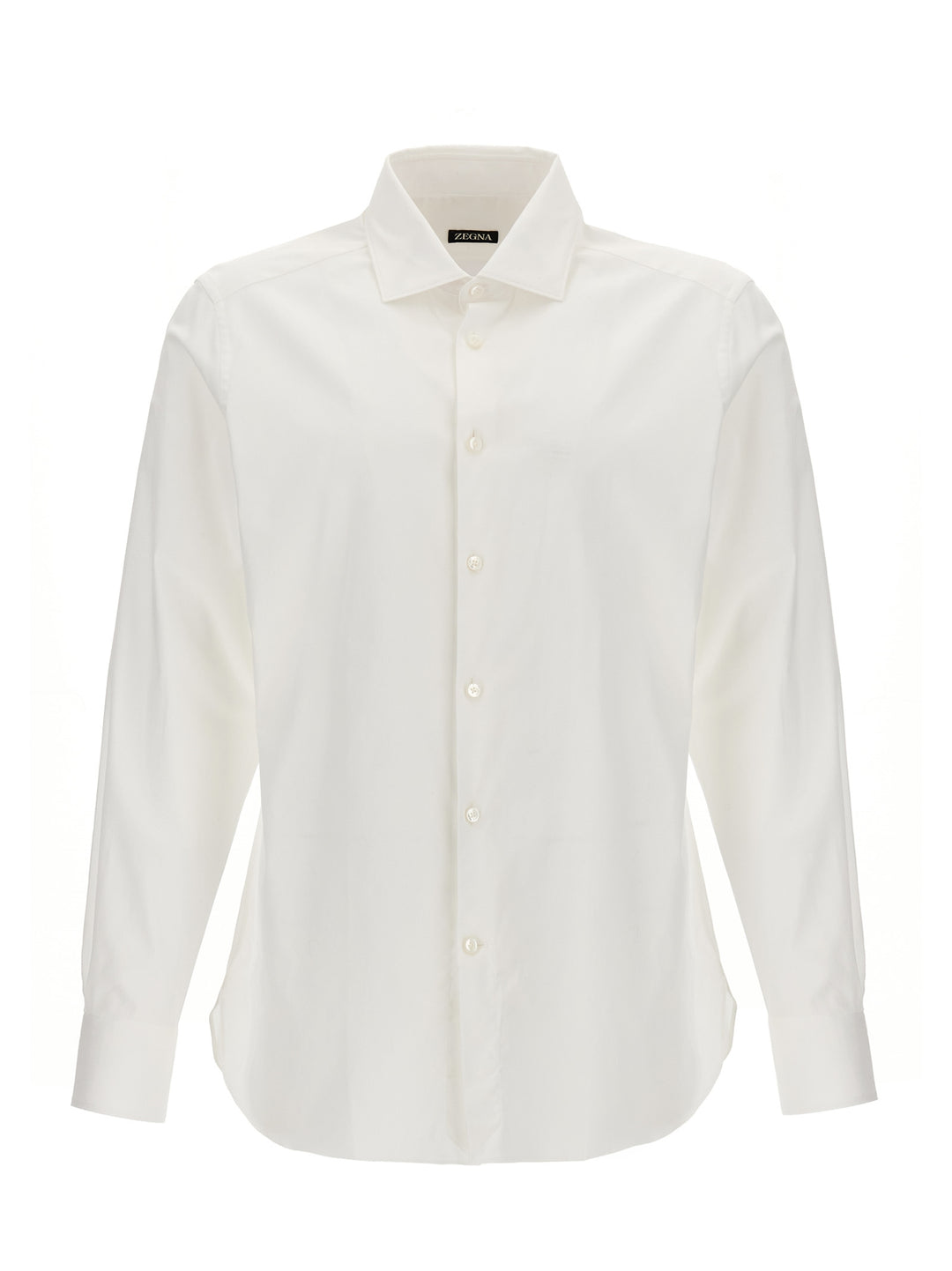 Stretch Poplin Shirt Camicie Bianco