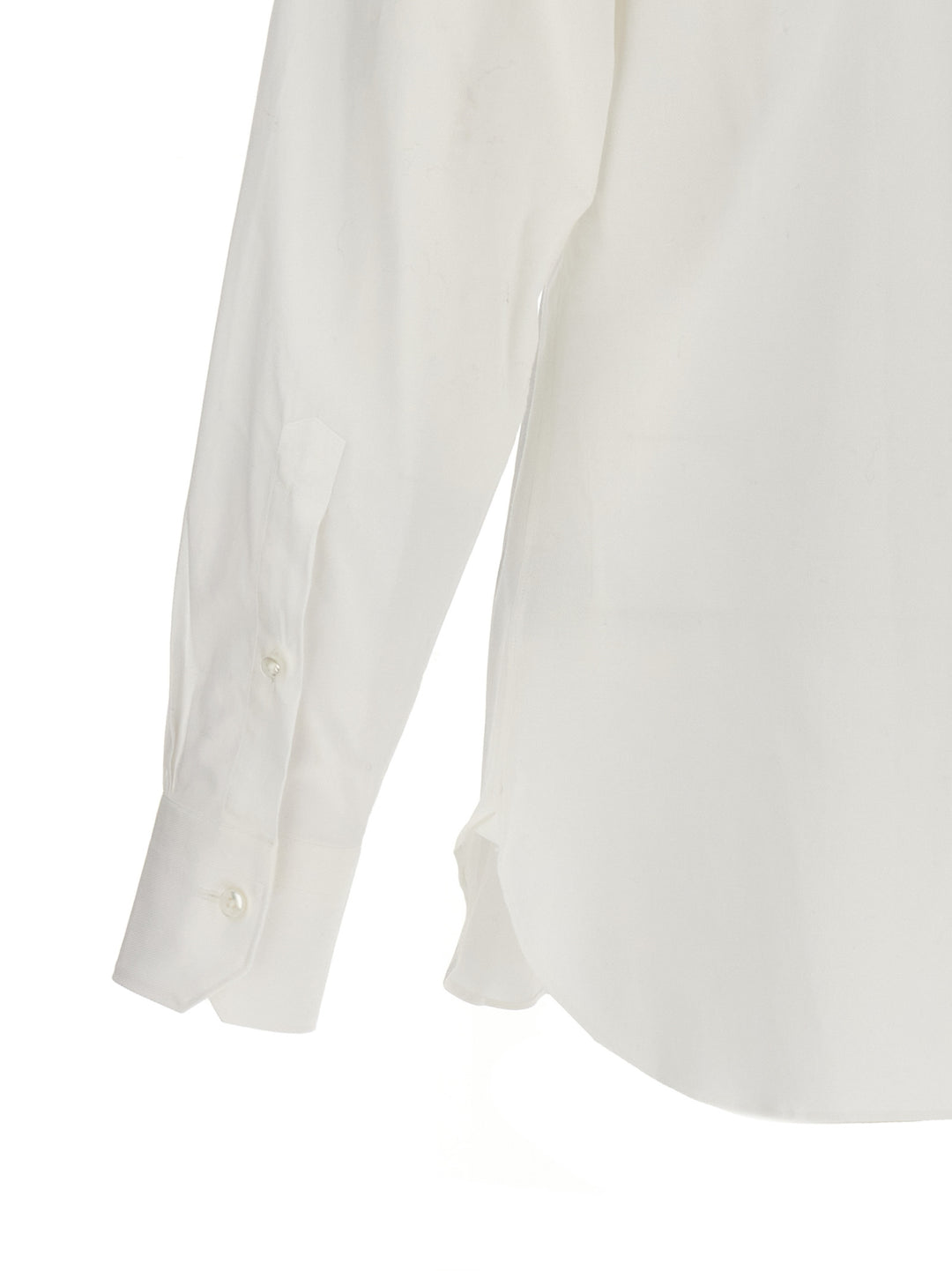 Stretch Poplin Shirt Camicie Bianco