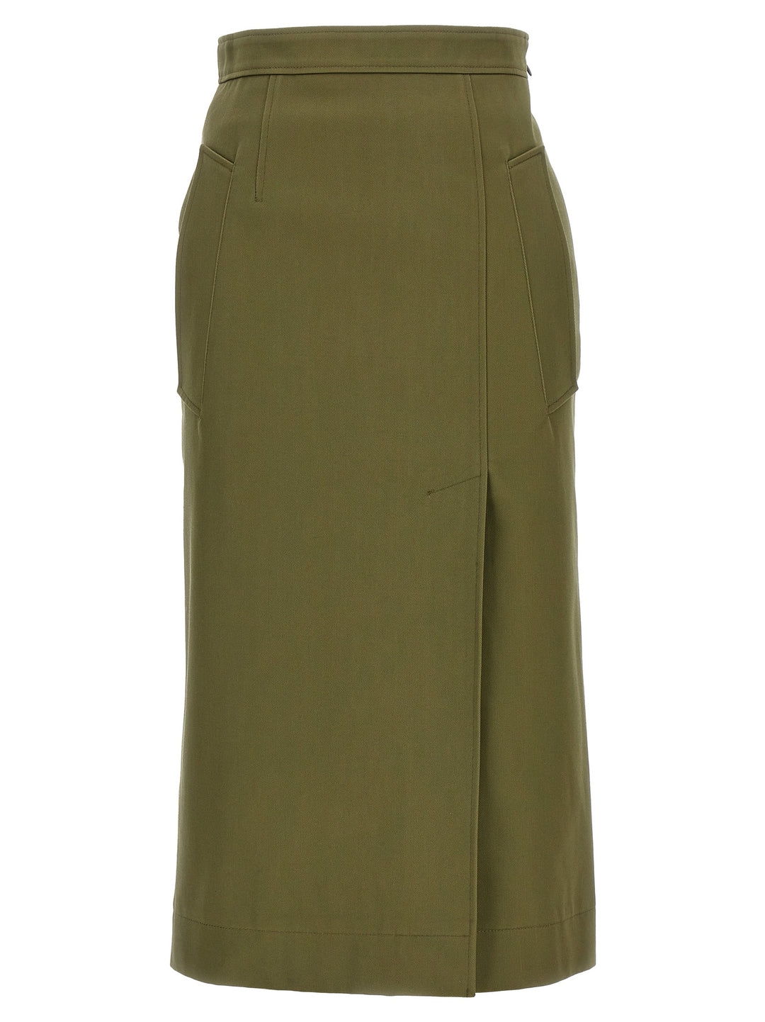 Gabardine Skirt Gonne Verde